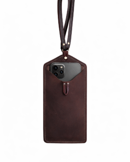 Porta Móvil de Cuero Artesanal “Nomad Soul”