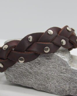 Pulsera trenzada decorada